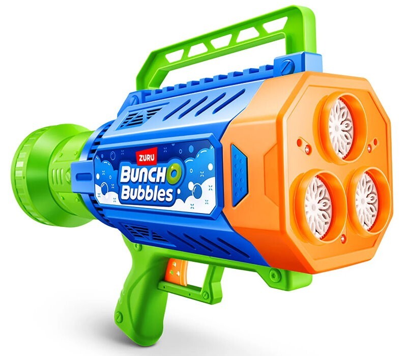 Zuru Bunch O Mega Bubbles Blaster with LED lights, Rechargeable Battery