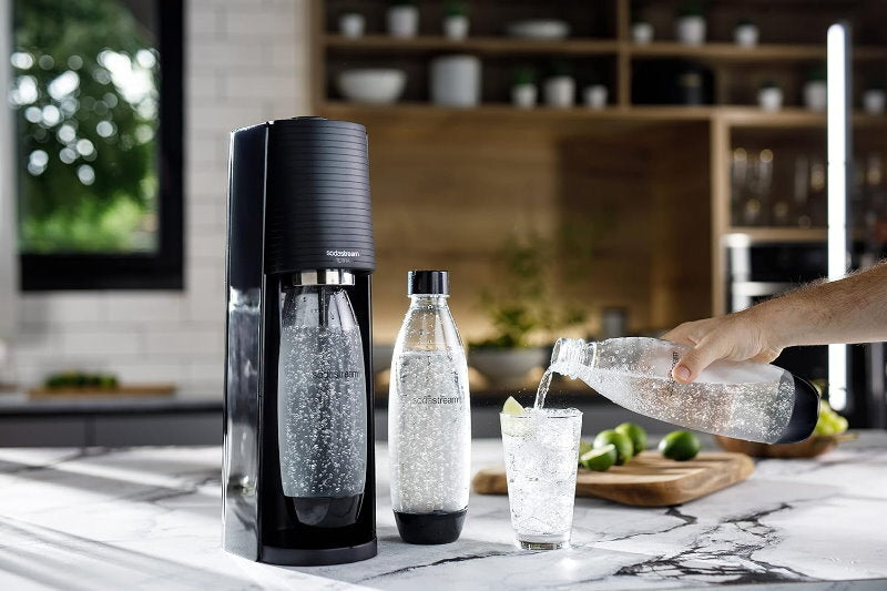 Sodastream Terra Sparkling Water Maker Value Pack or 60 Litre Quick Connect CO2