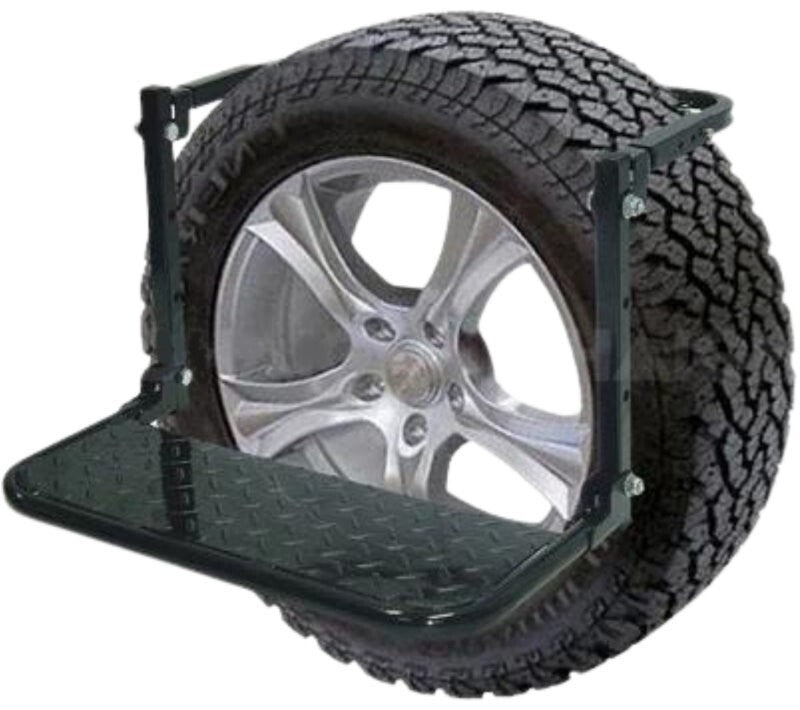Bushranger 4x4 Car Wheel Quick Step - Folding, Adjustable Heights, Up to 150kg