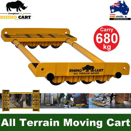 Rhino Cart All Terrain Moving Cart Dolly for Heavy Appliance & Material Handling