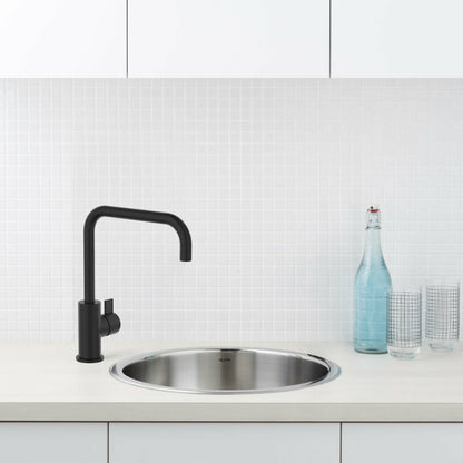 Clark Round Blade Sink Mixer - Chrome or Matte Black - Free Express Post