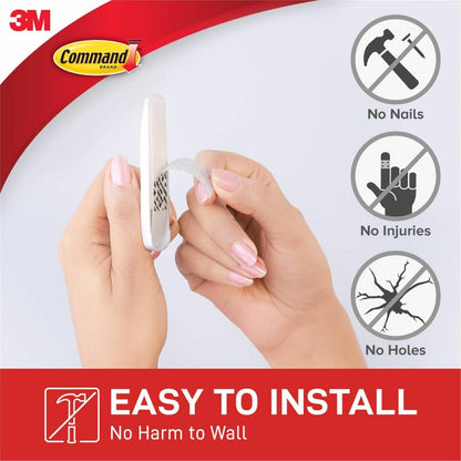 22x 3M Command Hook Value Pack Multi Use Adhesive Strips Various Removable Hooks