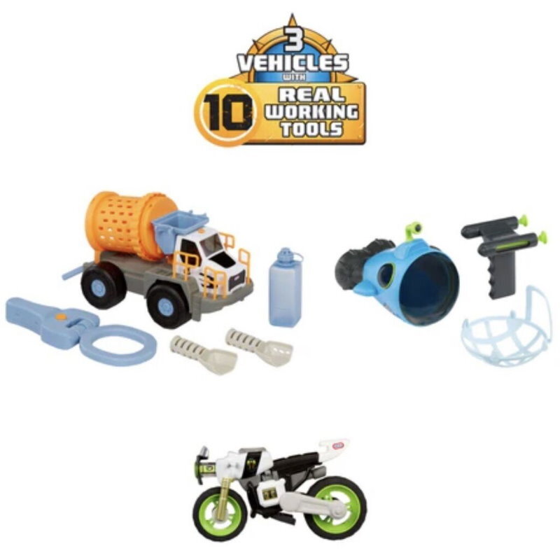 Little Tikes Big Adventures Ultimate Explorer Set STEM Toy w/ Real Working Tools