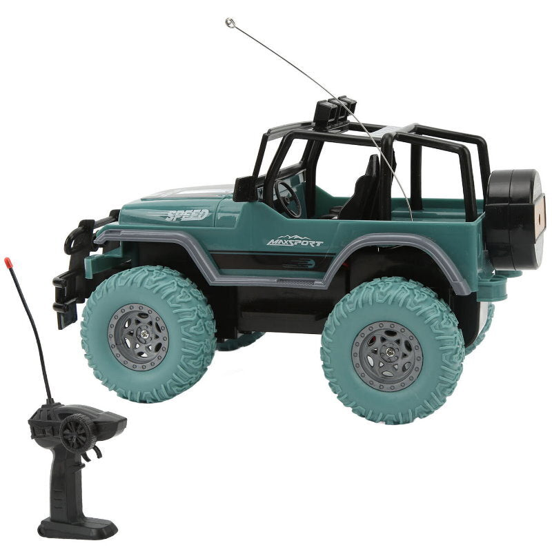 MGRC RTR 1/18 Scale 2.4G RWD RC Off-Road Car 2WD High Speed w/ LED Lights, Alloy