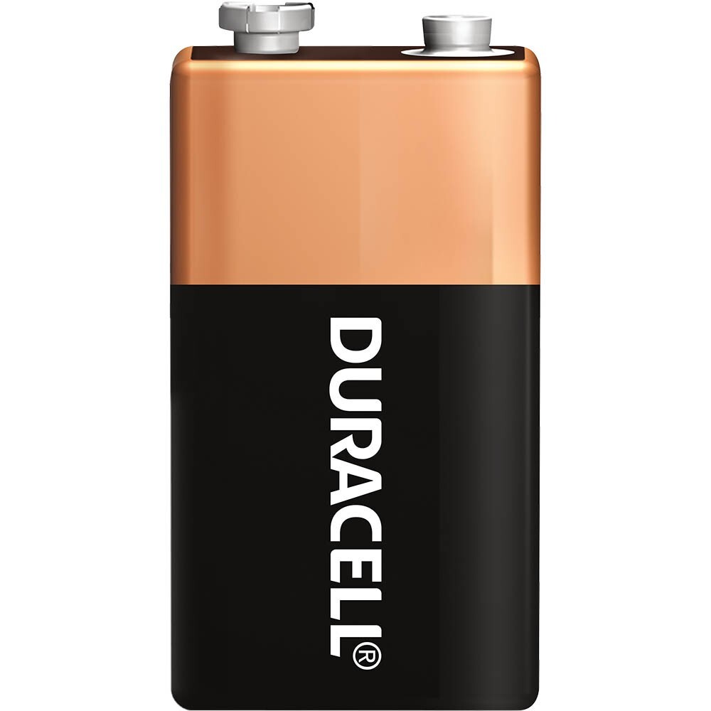 8 x Duracell 9V Coppertop Duralock Smoke Alarm Toy Alkaline Battery MN1604 6LR61
