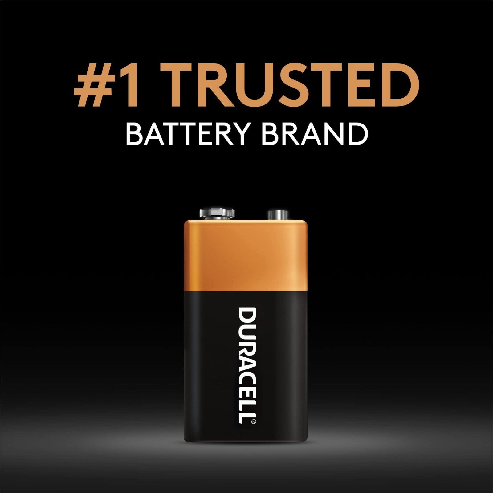 8 x Duracell 9V Coppertop Duralock Smoke Alarm Toy Alkaline Battery MN1604 6LR61