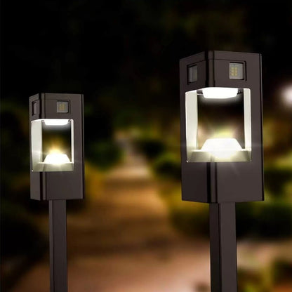 Infinity X1 2-Pack CREE SMD Pathway Motion Activated 500 Lumen Solar Path Light