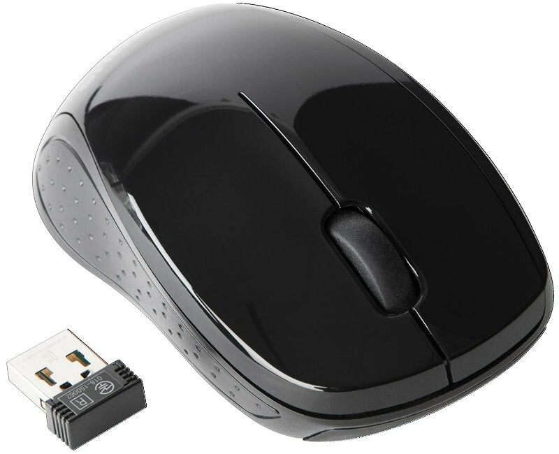 Targus W571 Wireless 2.4 GHz Optical Mouse For PC, Mac, Laptop - Black