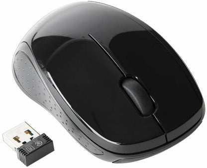 Targus W571 Wireless 2.4 GHz Optical Mouse For PC, Mac, Laptop - Black