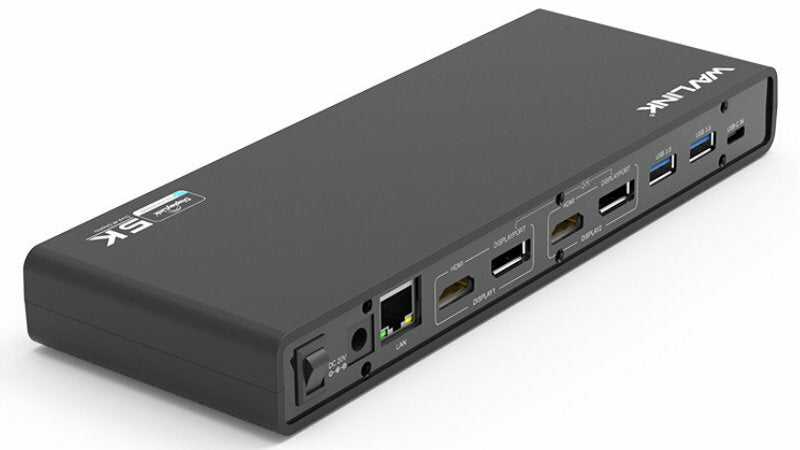 Wavlink UG69DK1 Universal USB-C Docking Station Dual Ultra 5K 4K HDMI RJ45