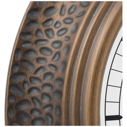 La Crosse 21" (53.4cm) Indoor/Outdoor Metal Wall Clock w/ Temperature & Humidity