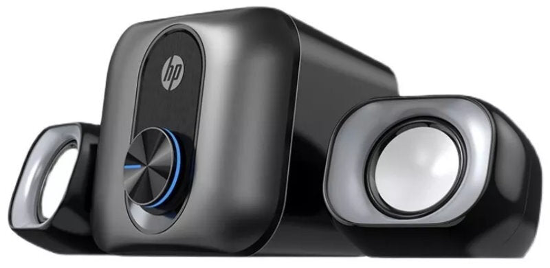HP DHS-2111S Wired Mini Multimedia PC Speaker with Subwoofer, USB & 3.5mm
