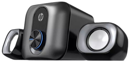 HP DHS-2111S Wired Mini Multimedia PC Speaker with Subwoofer, USB & 3.5mm