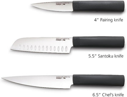 Joseph Joseph Nest Boards Plus 6pc Knife and Chopping Board Set - Grey