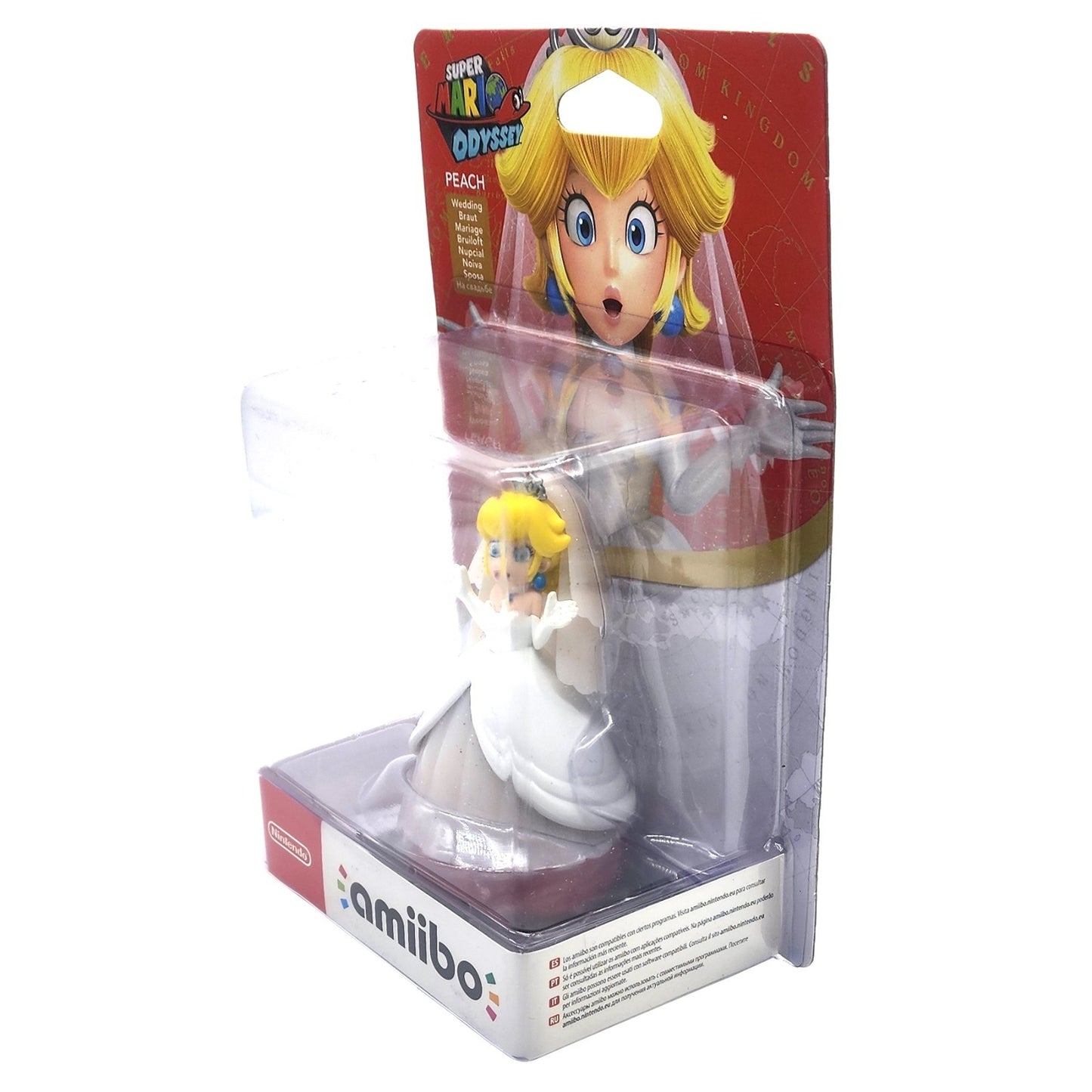 Nintendo Amiibo Character Peach Wedding Switch Wii U 3DS Odyssey Collection NFC