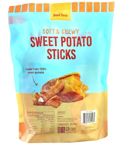100% Sweet Potato Sticks Soft & Chewy Kids Healthy Lunch Snack Vegan 2 x 480g