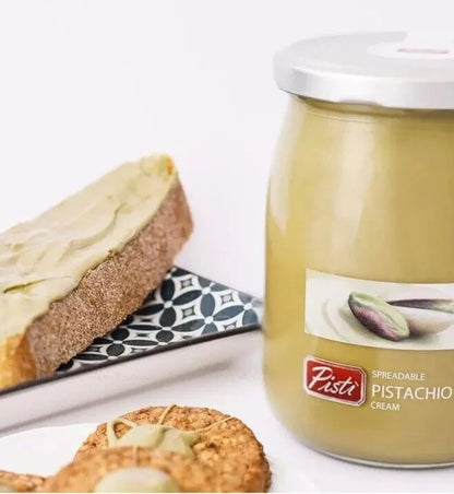 Pisti Premium Italian Pistachio Bread Spread 600g Gourmet Pistachio Cream Paste