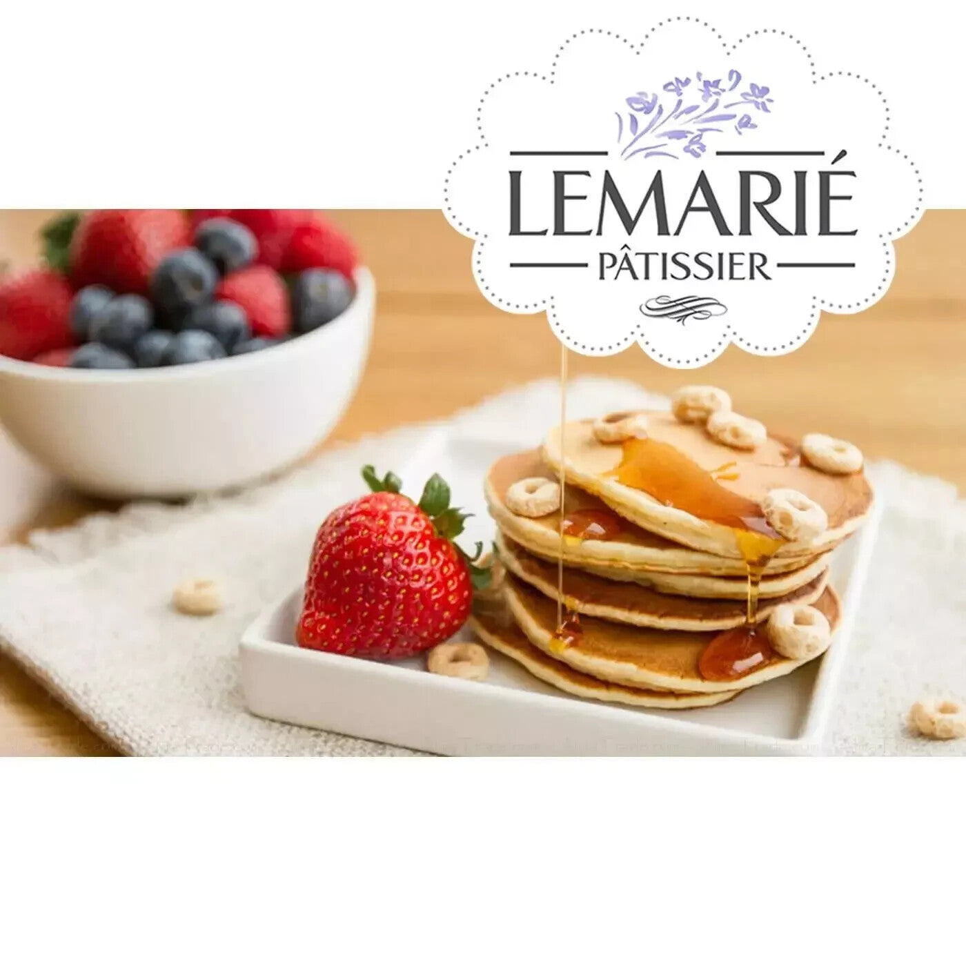 Lemarie Patissier American Style Panqueques Mini Pancake Treat 2Pcs Pack 25x40g