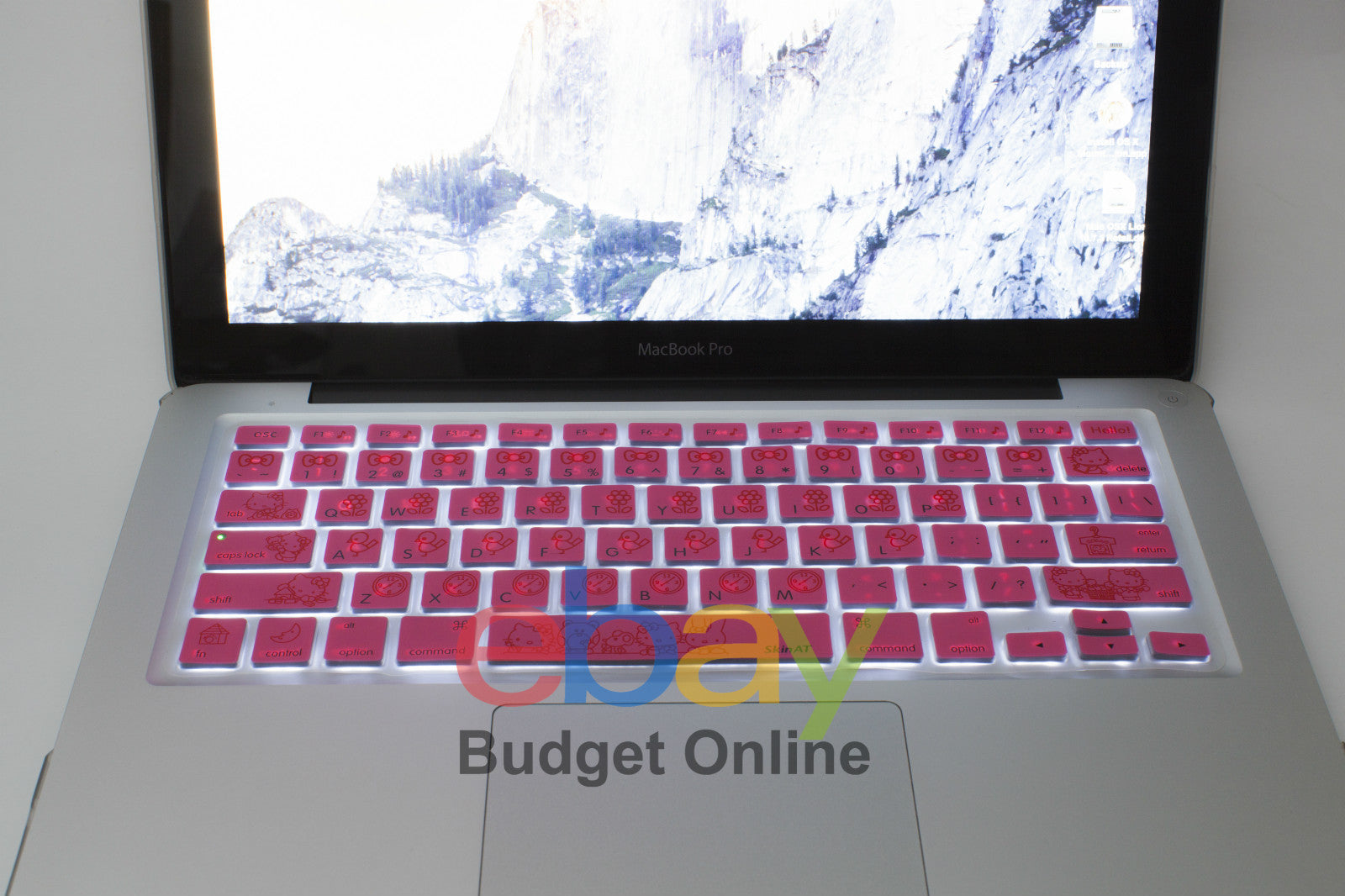 Hello Kitty Keyboard Case Cover Protector for Apple MacBook Pro Air 13.3" 15" 17