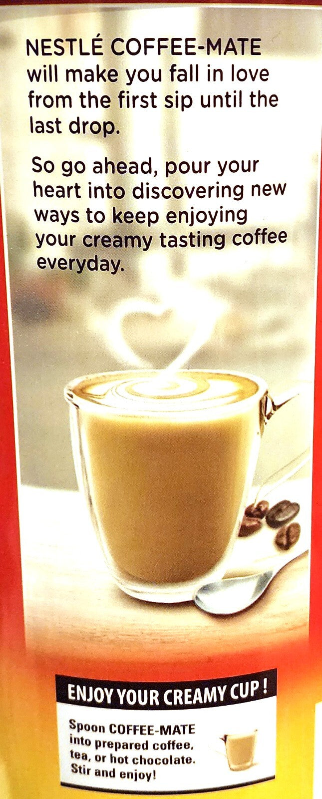 2 x 1kg Nestlé Coffee-Mate Original Coffee Creamer Powder Bulk Coffee Whitener