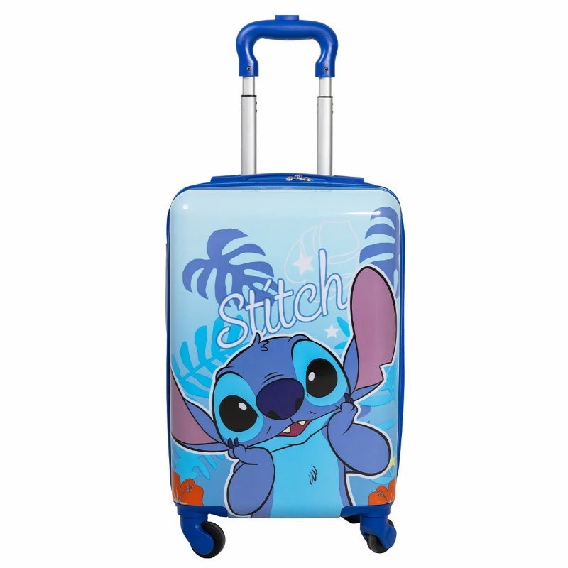 Licensed Disney Stitch Children's Travel Luggage Backpack Set With Luggage Tag