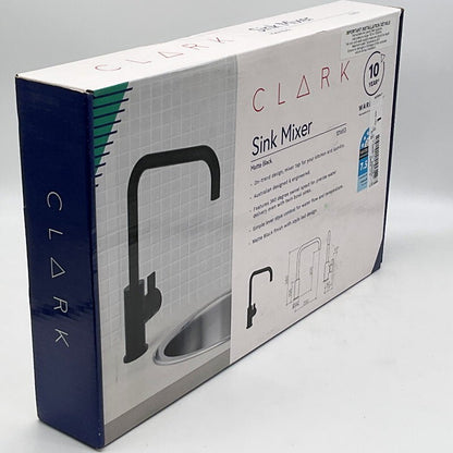 Clark CL10017.B4A Round Blade Sink Mixer Matte Black