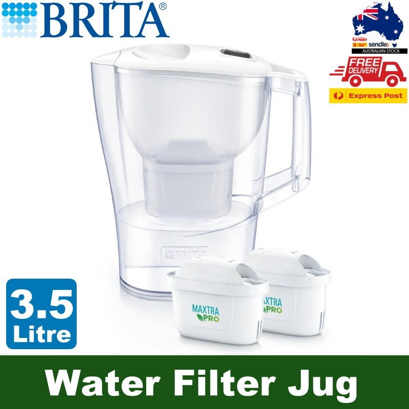 BRITA Aluna XL Water Filter Jug 3.5L With 2 Maxtra Pro Filters - Express Post