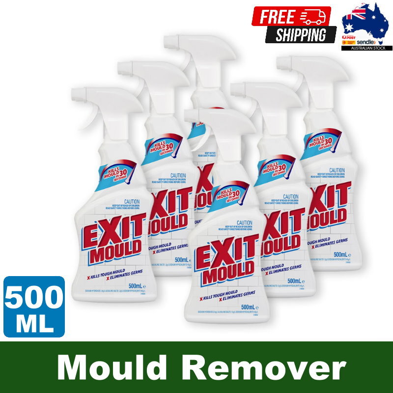 Exit Mould 500ml Mould Remover Trigger Spray - Kill Mould and Germs, Cleaning