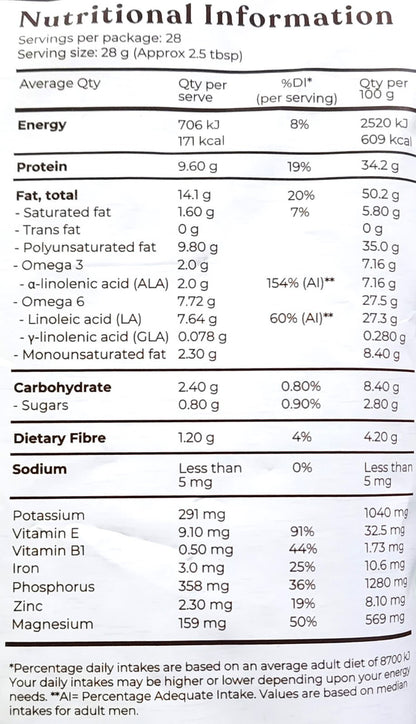Essential Hemp Australian Hulled Hemp Seed 800g Gluten Dairy Free Vegan Friendly