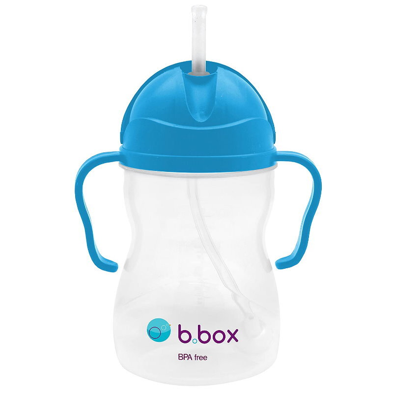 b.box Toddler Feeding Set Divided Plate, Sippy Cup, Cutlery Set - Self Training