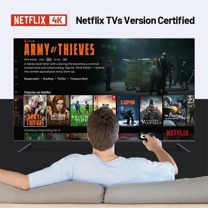 2025 Mortal T1 Deluxe Edition Android 14.0 ATV Smart Home Theater TV Box Google
