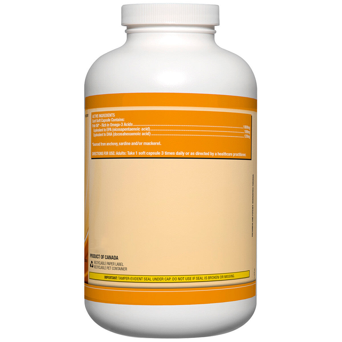 Natural Omega3 Fish Oil 1000mg 400 Soft Capsules Healthy Heart, Joints & Skin