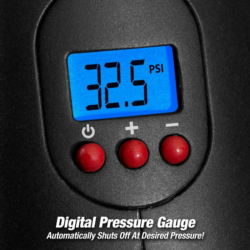 Air Hawk / Air Work Pro Automatic Cordless Tire Inflator Portable Air Compressor