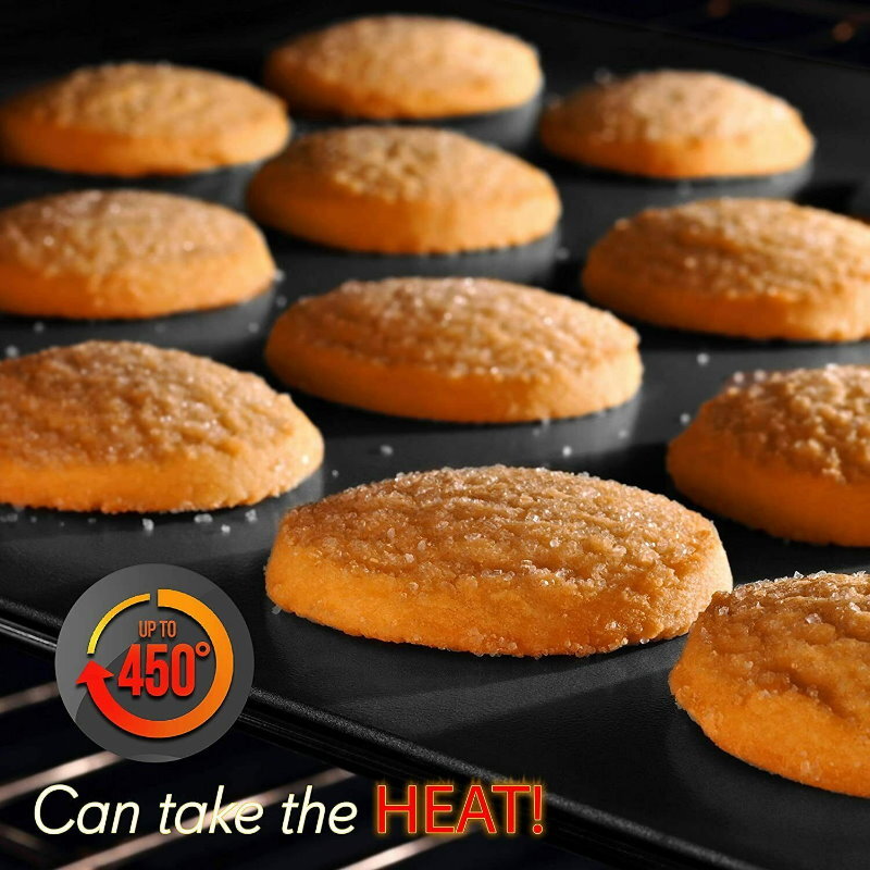Baker's Secret Signature Premium Non-Stick Carbon Steel 8-Piece Bakeware Set