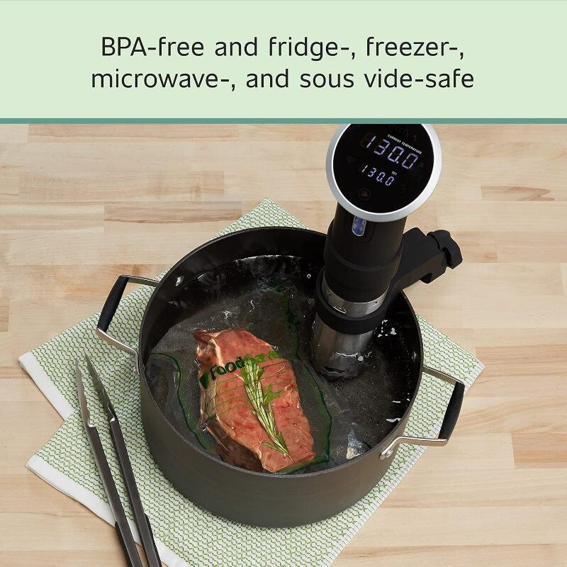 FoodSaver Value Combo Pack - 946ml Vacuum Heat Sealer Bags + 8" & 11" Seal Rolls