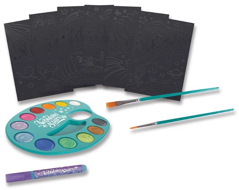 NEBULOUS STARS Pitch Black Art Set Glow in the Dark w/ Eclipsia's Full Story