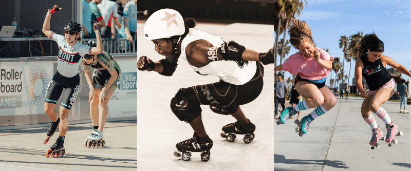 Roller Derby 2-in-1 Combo Adjustable Quad Roller and Inline Skates for Kids