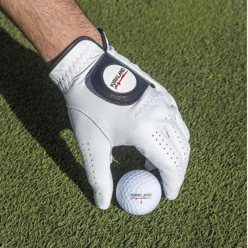 Kirkland Signature Cabretta Leather Golf Gloves Left Hand for Right Hand Golfer