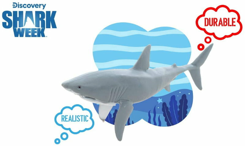 Discovery Shark Week Shark Adventure Deep Ocean Submarine Playset Lights Sounds