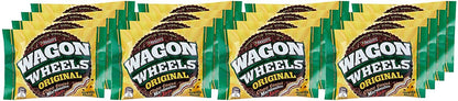 16x 48g Arnott Wagon Wheels Delicious Original Marshmallow Jam Chocolate Biscuit