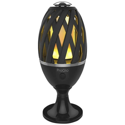 ProGlo IP65 Indoor/Outdoor LED Flame Effect Torch w/ Spike, Stand & USB Charging