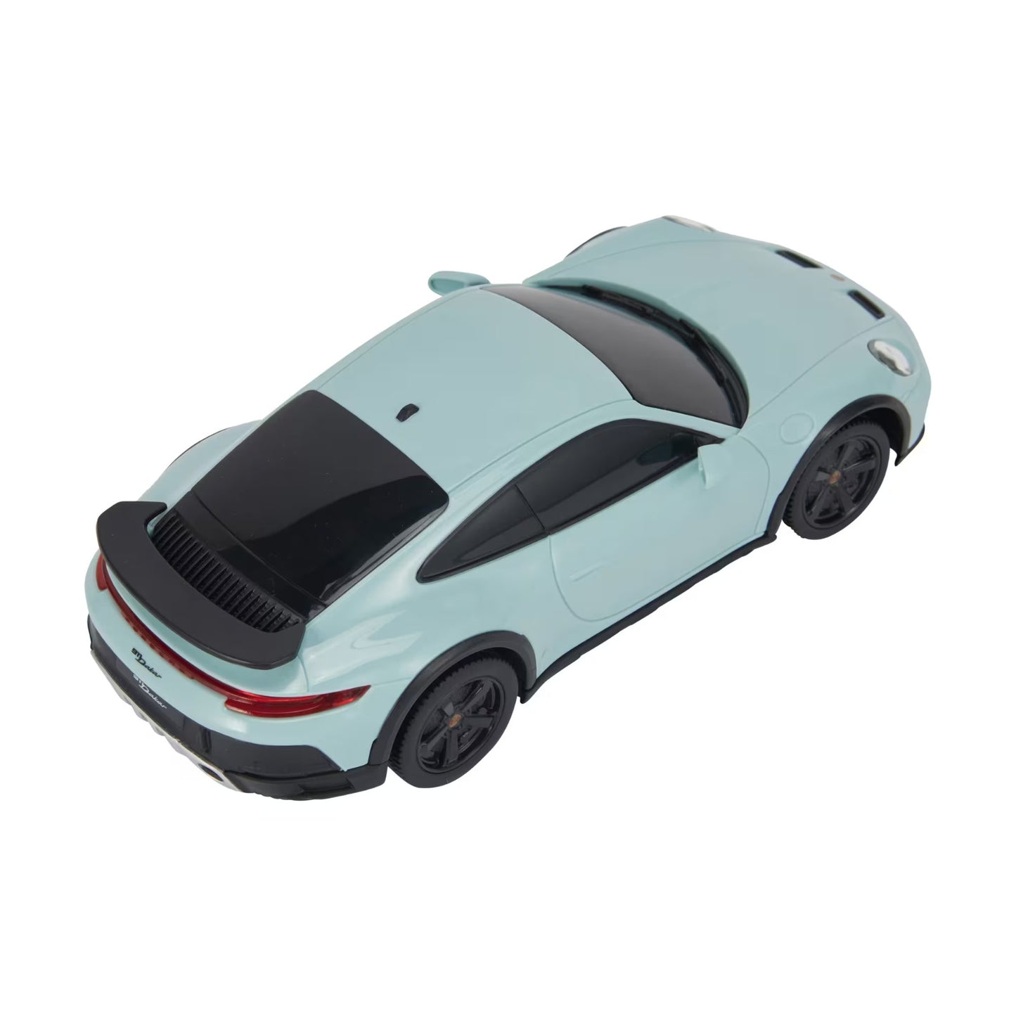 Porsche 911 Dakar Teal Green Kids RC Radio Remote Control Model Toy Car 1:24