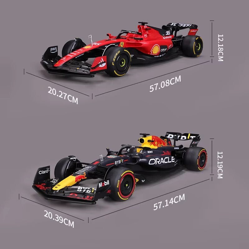 Maisto 1:10 Formula 1 Red Bull / Ferrari Racing Remote Control RC Car RB19 SF23