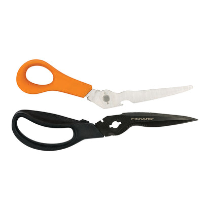 Fiskars Heavy Duty Lopper & Shear Set – Branch Pruner with Built-in Sharpener