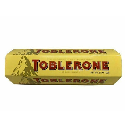 Toblerone Swiss Milk Chocolate Delicious Snack Pantry Honey Almond Nougat 6x100g