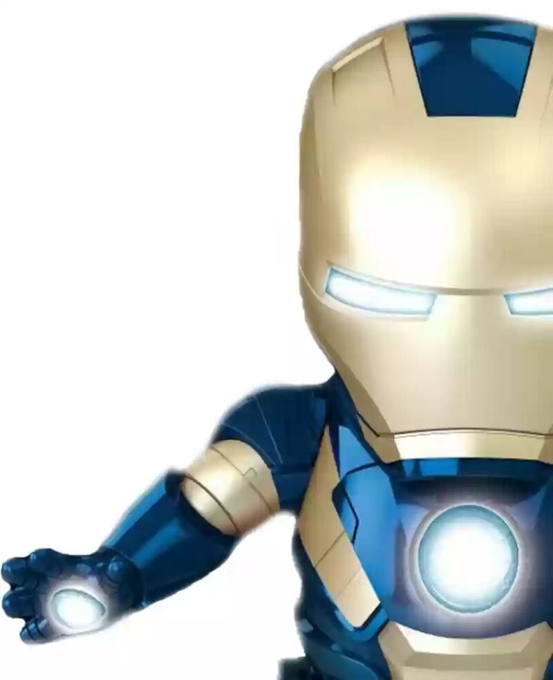 Iron Lady Pepper Potts Mini Dancing Robot Musical Superhero Lights & Music