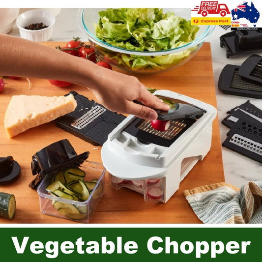 MIU 11-Piece All in One Multifunction Vegetable Chopper and Slicer -Express Post