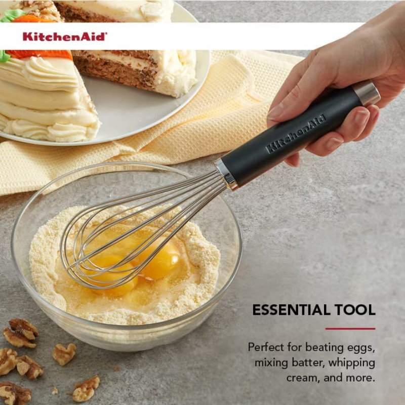 KitchenAid 7 Piece Kitchen Tool & Gadget Set - Turner, Spoon, Ladle, Tipped Tong