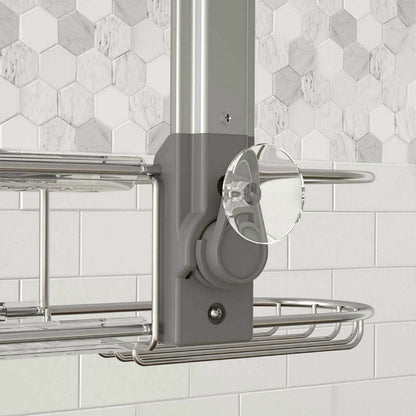 Artika U7 Hanging Shower Caddy Bathroom Shelf Storage Organiser Rust Proof Rack