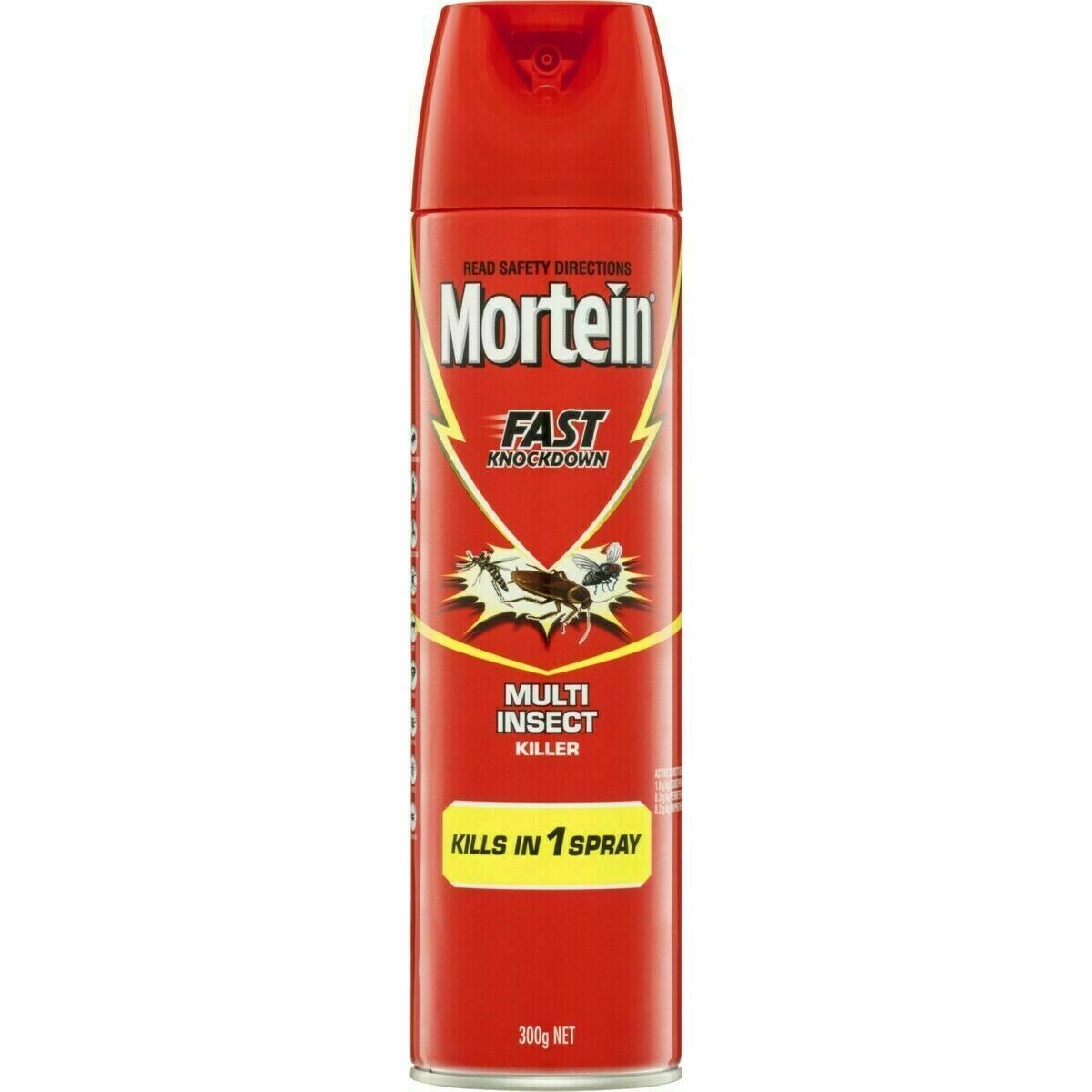 3x Mor tein Fast Knockdown Multi Insect Fly Mosquito Bugs Killer Pest Spray 300g